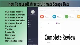 how to scrape data Rs lead Extractor Ultimate review || best lead generation software