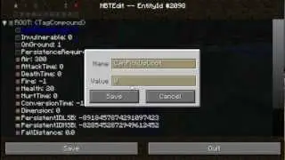 Minecraft In-Game NBTEdit Mod! Edit Spawners, Entities, and Tiles!