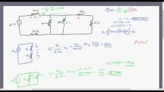Solving Circuits Using Voltage & Current Dividers