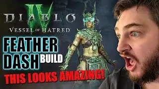This looks BROKEN... Spiritborn Build (Feather Dash) | Diablo 4 - Vessel of Hatred (Speculative)