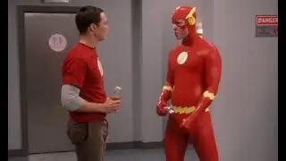 Sheldon meets the Flash