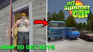 HOW TO GET KEYS to LOAN BLUE VAN AND GIFU TRUCK [GUIDE] - My Summer Car 