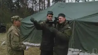 Американцы учат укров стрелять в братьев!