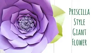 Giant Paper Flower Backdrop Tutorial