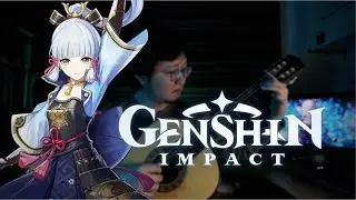 GENSHIN IMPACT Dance of Heron (Ayaka Dance) Classical Guitar Solo w/tabs
