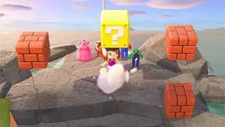 Animal Crossing New Horizons! Twitch Stream! Chat and new Mario items area build!