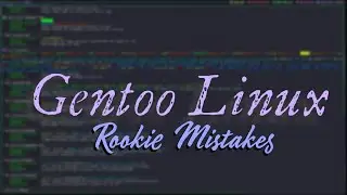 Making Rookie Mistakes