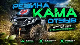 Резина КАМА Quadro ATM  мой отзыв о ней