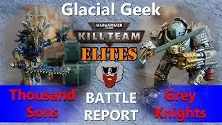 Thousand Sons VS Grey Knights - Warhammer 40K Kill Team: Arena Batrep - 100pts