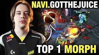 NaVi.gotthejuice TOP 1 Morphling GODLIKE Gameplay | Carry Build Patch 7.39d The International 2025