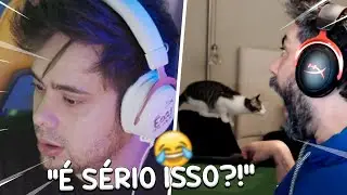 YODA LENDO FAKE NEWS SOBRE ELE, GATO ENTRANDO NA BOCA DO CID!!
