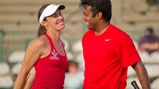 Leander Paes & Martina Hingis 2014 WTT Finals Highlights