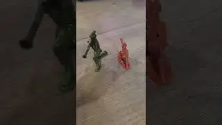 Plastic Army Men Made in USA vs Made in China Bazooka dude