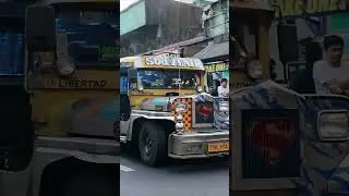 Джипни. Транспорт в Маниле, Филиппины 🇵🇭 # #филиппины#philippines
