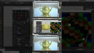 3ds Max Vray Realistic Gold Material #grand_skills