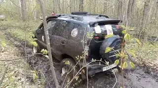 нива  на змз 406 поездка в лес нашли хорошую грязь