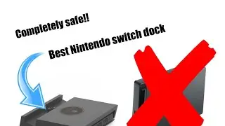 The safest 3rd party Nintendo switch dock| jump gate Nintendo switch dock (by skull and co.)