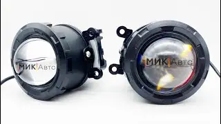 Штатные светодиодные (LED) фары на одной большой линзе на Веста - Газель - Нива - Renault