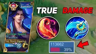 WTF!! TRY THIS FARAMIS TRUE DAMAGE NEW BUILD😱| FARAMIS BEST BUILD 2023 |  MLBB✓