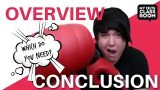Overview or conclusion in your IELTS Academic report?