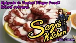 Perfect Finger Food! Sliced Octopus- Sanji's Kitchen with Casey