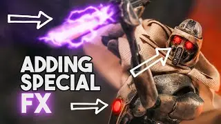 Making SPECIAL EFFECTS in Photoshop for your toy photography