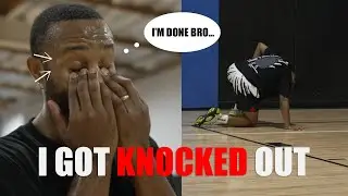 FRIGA FAM  FOMBY AND KAM WOKE THE BEAR UP!! I GOT KNOCKED OUT! | In The Lab