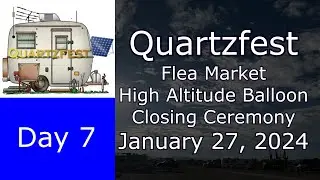 Day 7 at Quartzfest High Altitude Balloon Launch