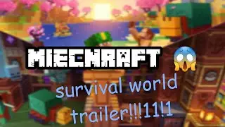 Very Epic Minecraft World Trailer 😱😱 (real)