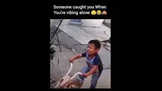 Someone caught you when you are vibing alone!!
