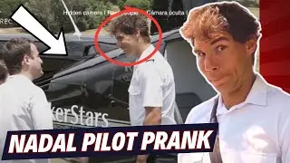 Rafael Nadal's HILARIOUS Helicopter Prank Will Blow Your Mind! 🚁😂 | Tennis Star Turns Pilot