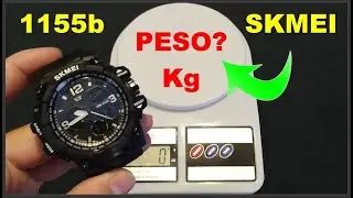 Relógio SKMEI 1155 Relógio Bom e Barato PARA REVENDER Skmei 1155 PESO Kg