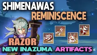 Razor shimenawa reminiscence 4 pc Genshin impact