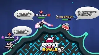 Rocket bot Royale #2 - Teamwork ft. Chococat, Nathan, aaravb.17