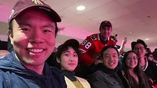 Shooting the Puck - A Blackhawks Game with Jackson Lee - February 15, 2024