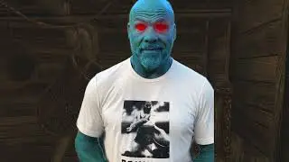Jiub watching me leave the ship