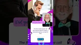 The first Mobile call