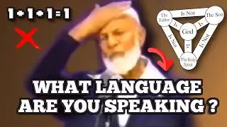 Ahmed Deedat DESTROYS the Trinity in 3 Minutes! (Muslims Must Watch) 🔥