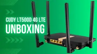 BARDZO DOBRY ROUTER LTE NA KARTĘ SIM - UNBOXING CUDY LT500D 4G