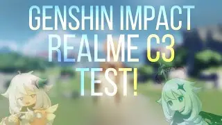 Genshin impact на realme c3! Как идёт genshin impact на realme c3? Benchmark test realme c3!