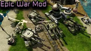 Epic War Mod 2.4 - Red Alert 3 | New Mammoth Tank |