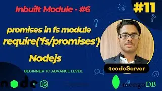 lec-11 || promises in fs module Nodejs 