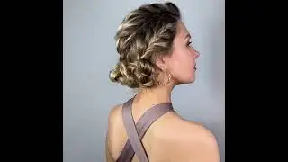 Необычная красивая причёска, которая подойдет всем! 🔥
