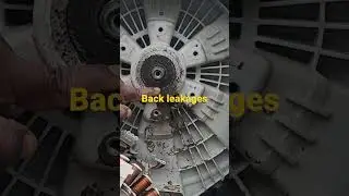 Back leakages due to damaged seal 