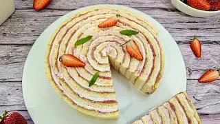 Диетический ПП ТОРТ с вертикальными коржами. Торт - Рулет
