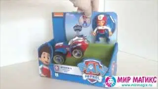 Игровой набор фигурка Райдера и машинка, Щенячий Патруль | арт. 16601