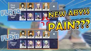 New Abyss Floor 10 and 11 First Try | Genshin Impact 1.6 Gameplay