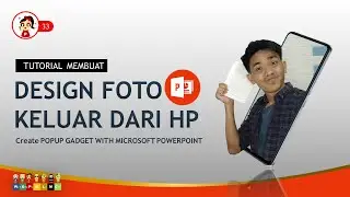 POPI #33 | Tutorial Membuat POPUP GADGET cuma pake Microsoft PowerPoint | Gambar Keluar dari Gadget
