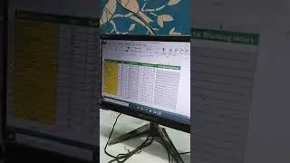 Excel में Employee's Working Hours कैसे जोड़े || #education #computer #shorts