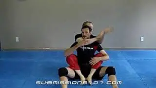 Attempted Rear Choke: Escape with Hooks in